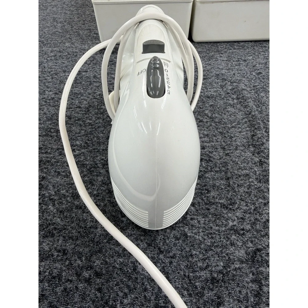 Vintage Hamilton Beach 5 Speed Hand Mixer Model 62577 With Storage Case Beaters